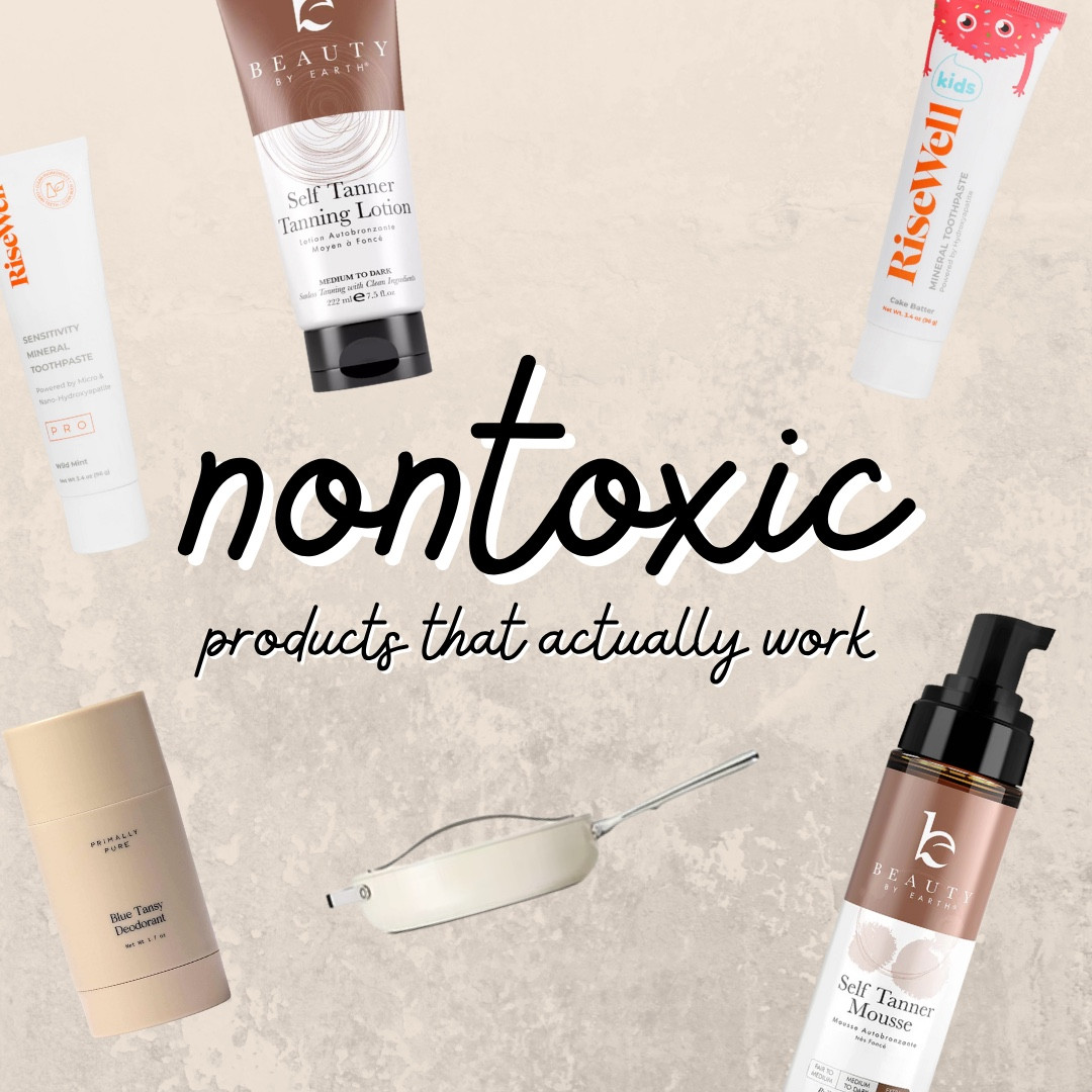 If you’ve ever tried switching to cleaner products and felt like nothing works — this one’s for you. 🌿

After years of testing, these are my ride-or-die nontoxic products that actually deliver 👏
✨ Deodorant that lasts (even on busy mom days)
✨ Toothpaste my toddler actually likes
✨ Cookware that’s as safe as it is pretty
✨ Tanner that doesn’t streak or smell
✨ Body care that feels like a spa at home

Because choosing safer doesn’t mean sacrificing results. 💚

👉 Save this post for your next restock and share your favorite clean swaps in the comments!

#NontoxicLiving #CleanBeautyFavorites

#LTKBeauty #LTKHome
