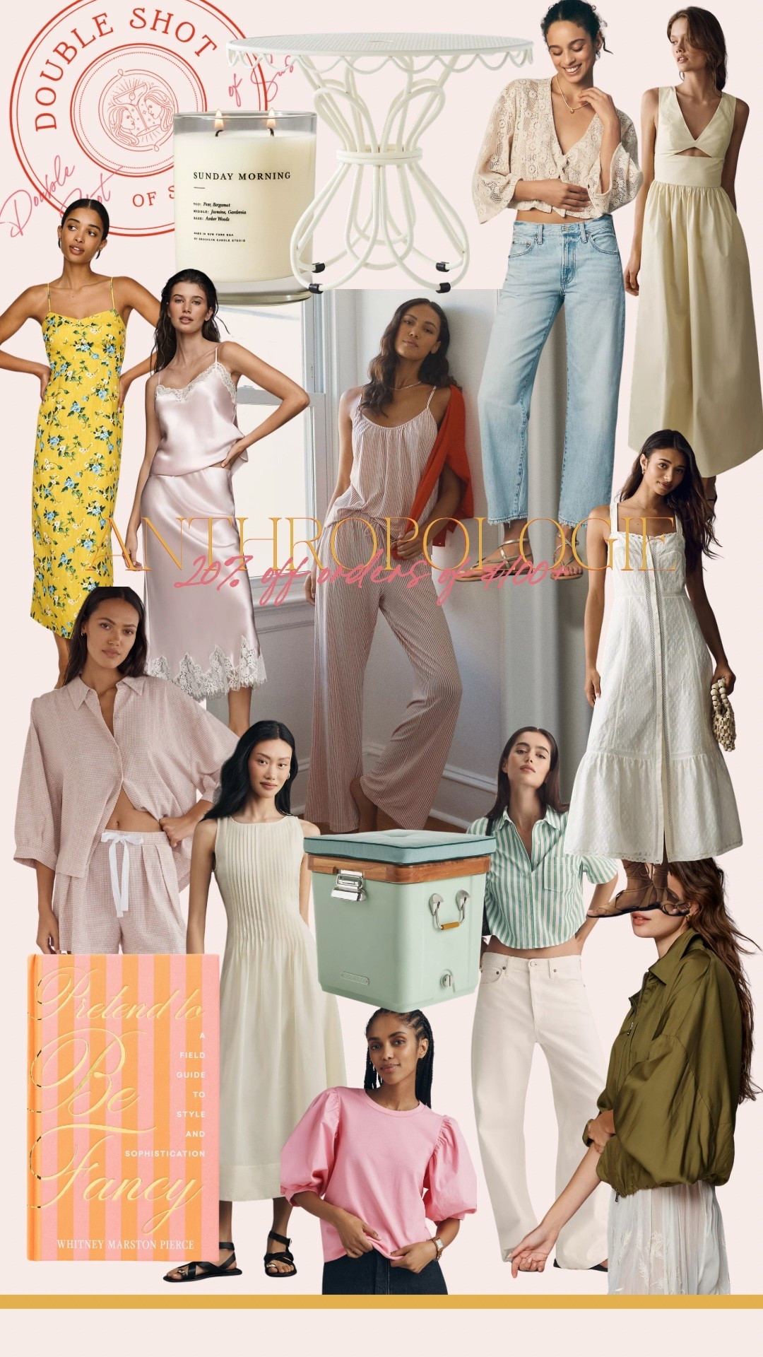 Anthropologie | 20% off purchase of $100+ 5/7-5/10 with code DSOS20