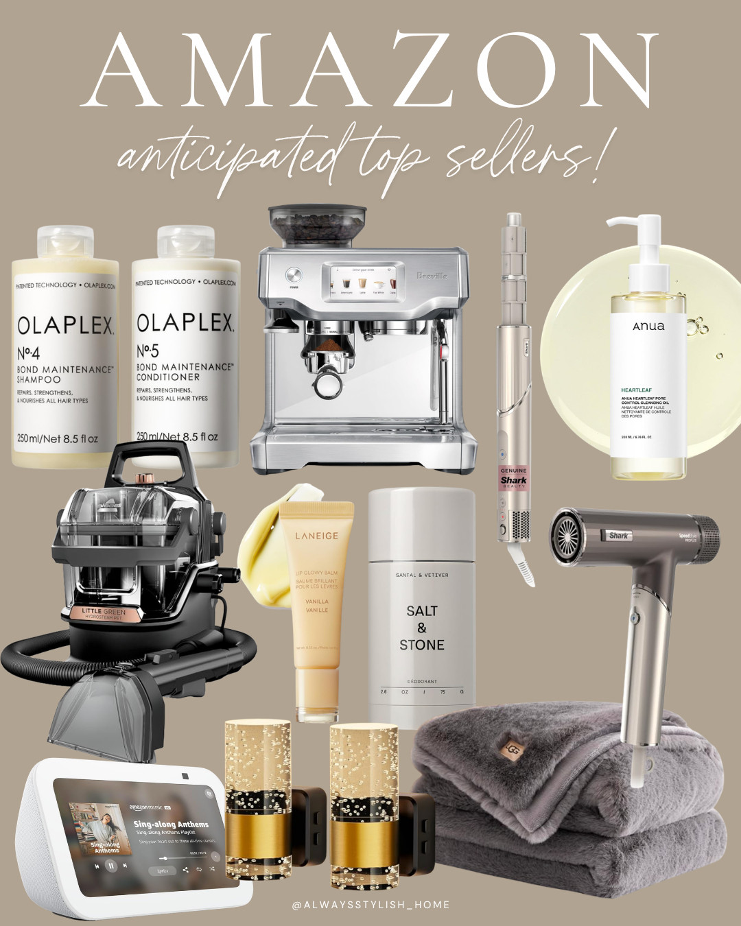 🏡✨ Amazon Prime Day anticipated top sellers - kitchen finds, beauty products, home decor, hair tools, cleaning gadgets and more 🤎

Shop these Amazon Prime Day home decor finds while they’re marked down — the best deals can go fast!

#AmazonPrimeDay #PrimeDayDeals #AmazonHome #AmazonHomeFinds #AmazonHomeDecor #HomeDecorDeals #NeutralHomeDecor #AffordableHomeDecor #DesignerInspiredDecor #CozyHome #AmazonDeals #HomeDecorFinds 

 #LTKSeasonal #LTKHome #LTKSaleAlert