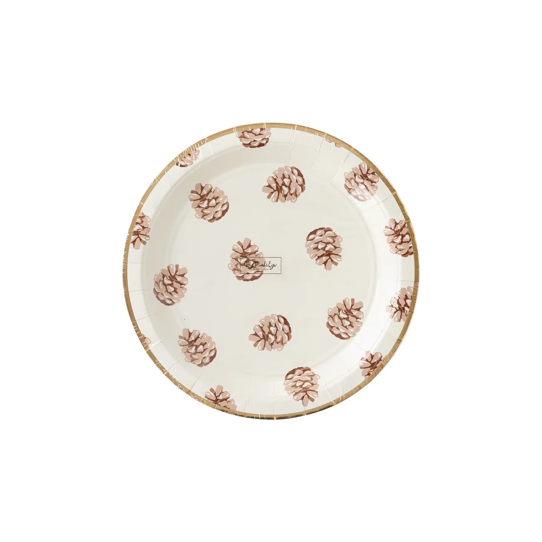 Harvest Pine Cone Plate | My Mind's Eye
