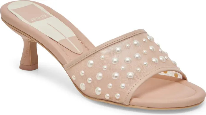 Meeza Imitation Pearl Sandal (Women) | Nordstrom Rack