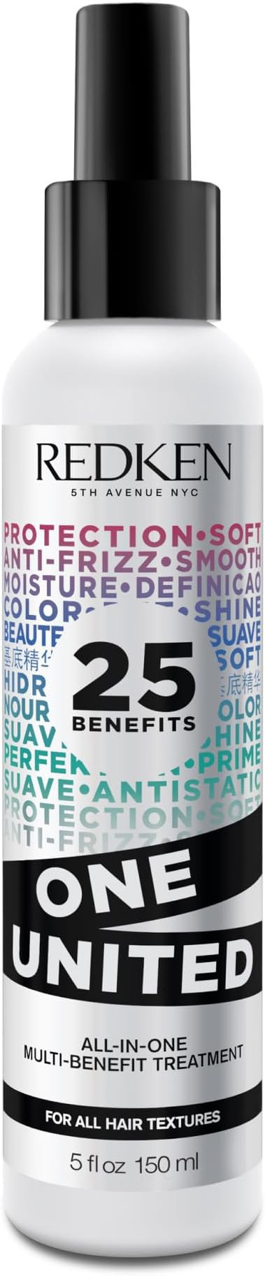 REDKEN | One United | 25 Multi-Benefits Leave-In Conditioner and Treatment Spray | Increases Mana... | Amazon (UK)