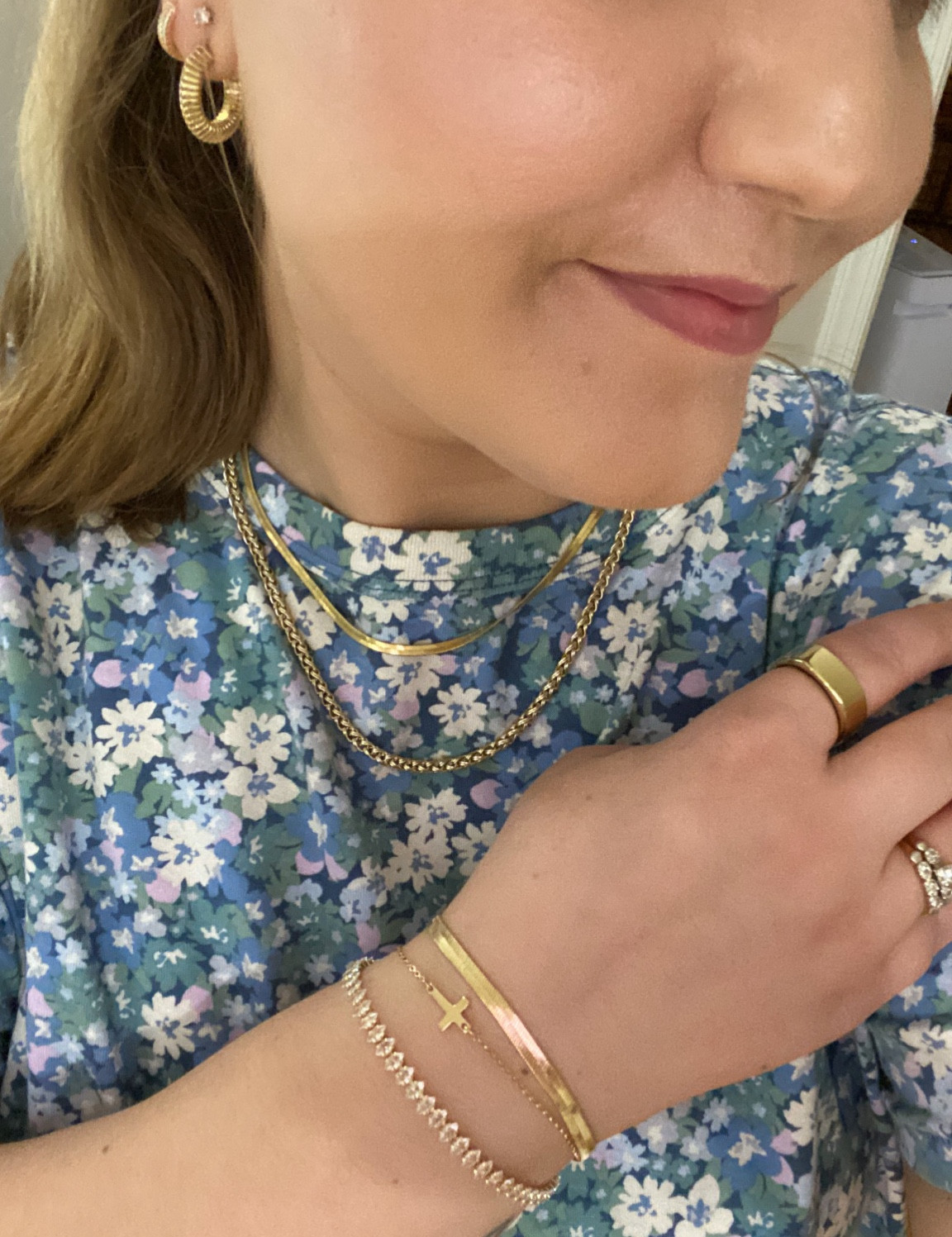 Use code TAKE20 for 20% off
Gold jewelry
Electric picks jewelry 
bracelet stack
Layered necklaces
Hoop earrings
Python necklace 
Dainty jewelry

#LTKStyleTip #LTKWorkwear #LTKFindsUnder100