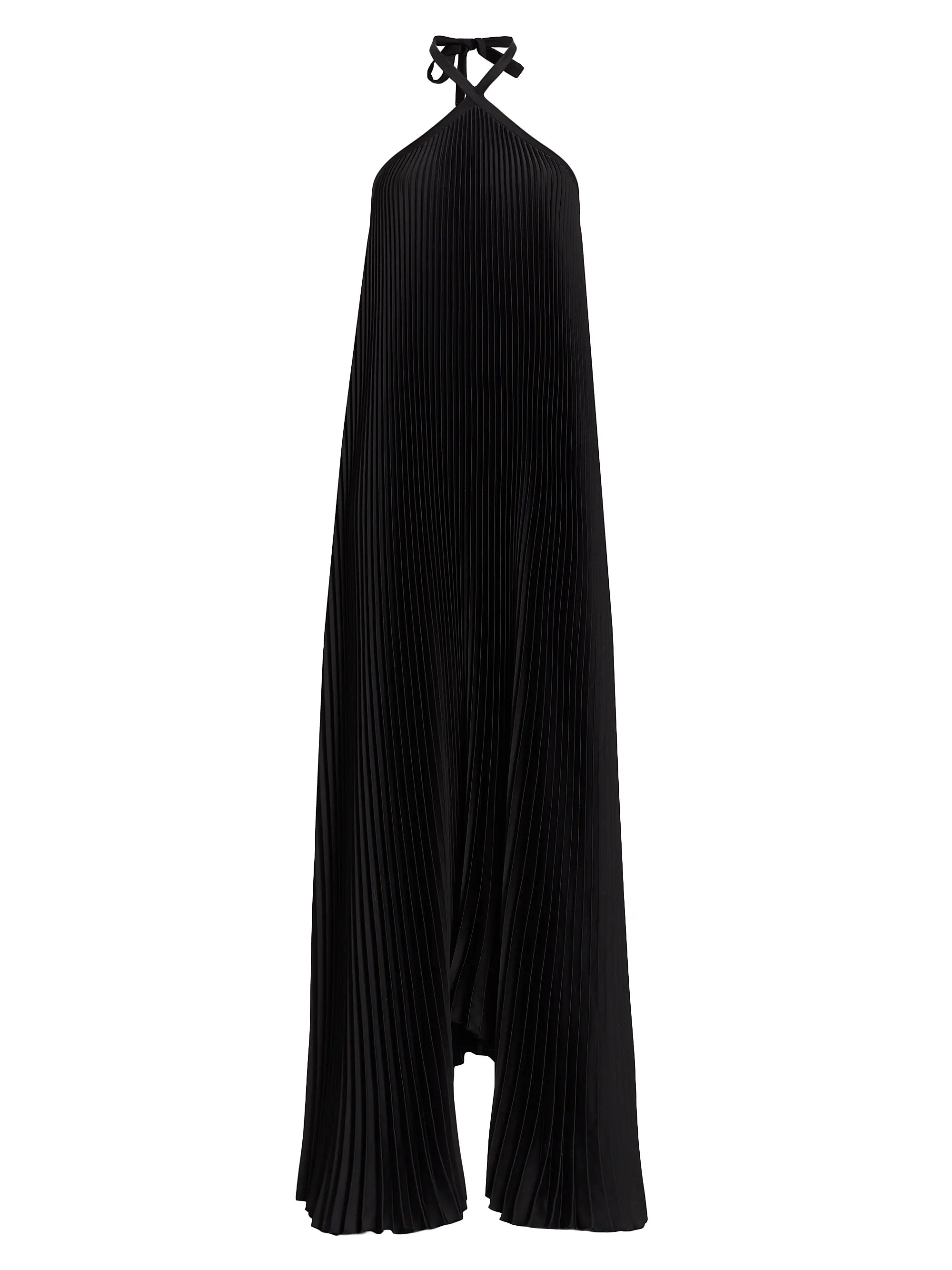 Pleated Halter Gown | Saks Fifth Avenue
