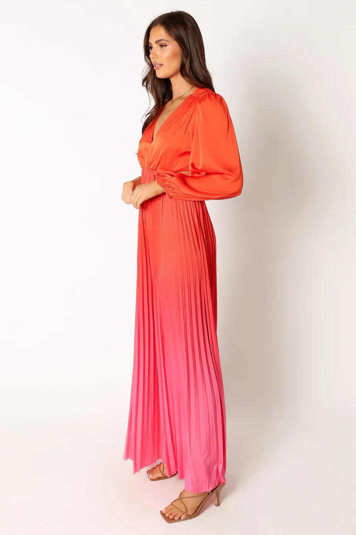 Krista Gradient Jumpsuit - Red | Petal & Pup (US)