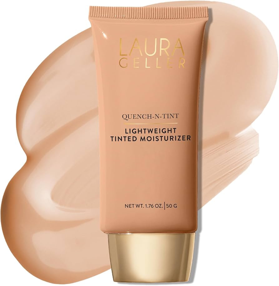 LAURA GELLER NEW YORK Quench-n-Tint Hydrating Foundation - Light/Medium - Sheer to Light Buildabl... | Amazon (US)
