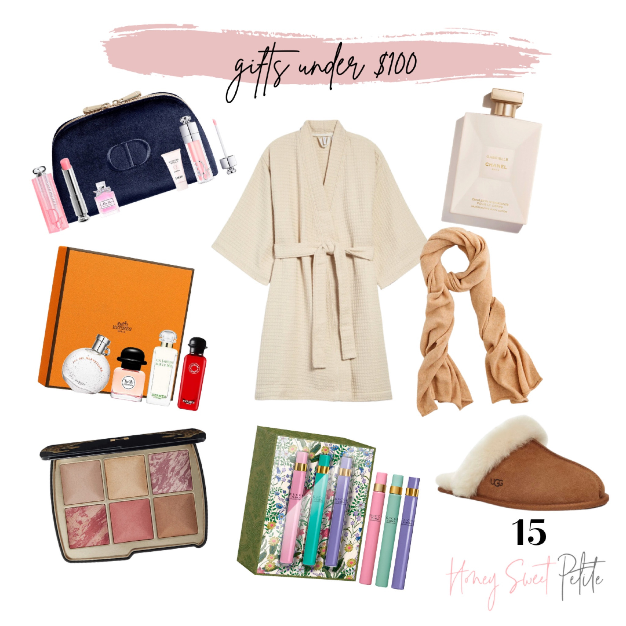 Gifts guide under $100! 

Christmas 
Gift guide 
Holiday 
Gifts for her 
Uggs 
Makeup 
Beauty 

#LTKstyletip #LTKGiftGuide #LTKHoliday