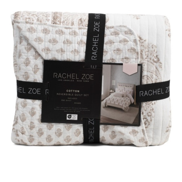 RACHEL ZOE
3pc Paisley Quilt Set | Poshmark