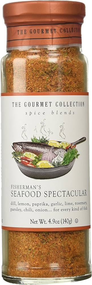 The Gourmet Collection Spice Blends, Fishermans Seafood Spectacular Seasoning for Crab Meat, Salm... | Amazon (US)