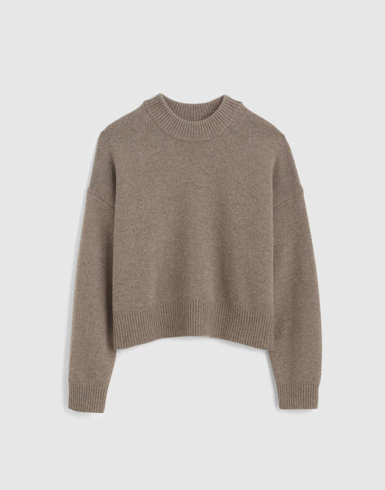 SoftWool Boxy Crewneck Sweater | Madewell