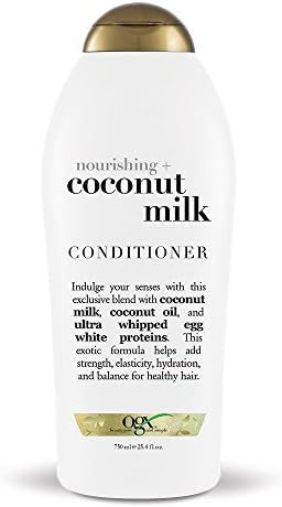 OGX Nourishing + Coconut Milk Moisturizing Conditioner for Strong & Healthy Hair, with Coconut Mi... | Amazon (US)