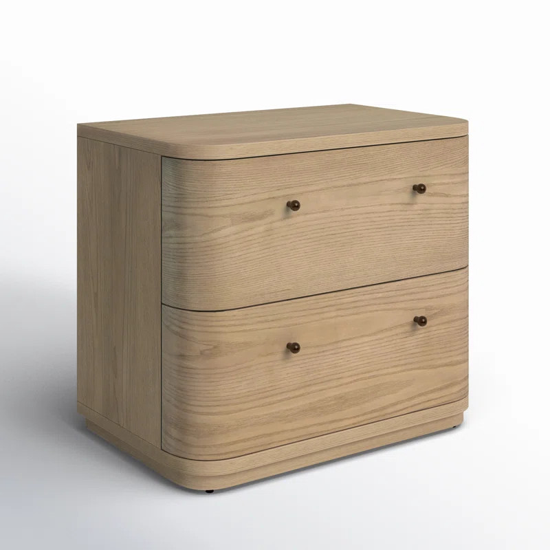 Joss & Main Lucie Two Drawer Nightstand & Reviews | Wayfair | Wayfair North America