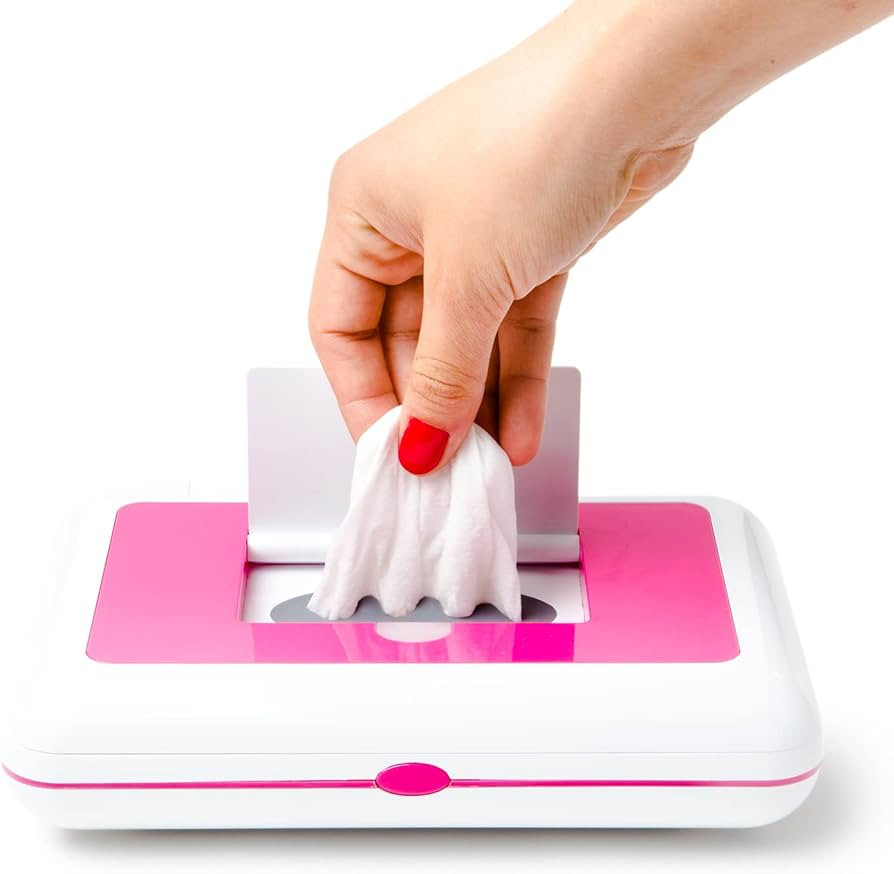 Prince Lionheart Compact Wipes Warmer, Pink | Amazon (US)