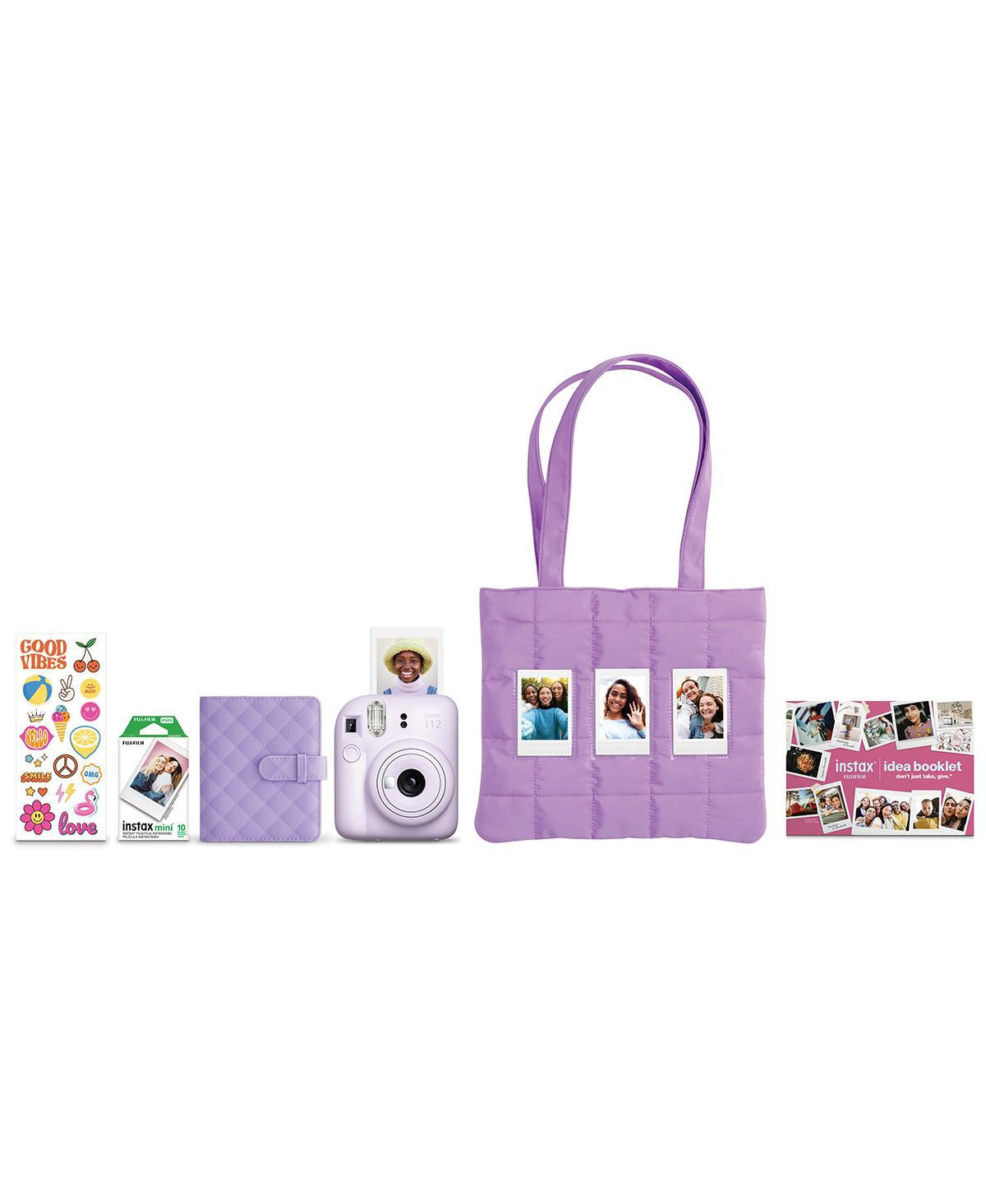 Fujifilm Fujifilm Instax Mini 12 Blue Holiday Bundle 2025, Lilac Purple - Lilac purple | Macy's
