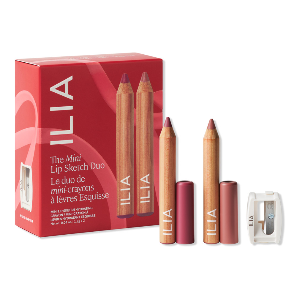 ILIA The Mini Lip Sketch Duo - Clean Mini Lipstick + Lip Liner Set | Ulta