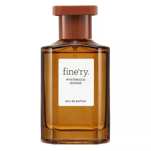 Fine'ry Bergamot Hinoki Perfume, for Women & Men, Long-Lasting Unisex Cologne - Mysterious Nomad - Bergamot, Black Pepper, Wood - Smoky, Citrus, Full Size Hair & Body Fragrance (60mL) | Amazon (US)