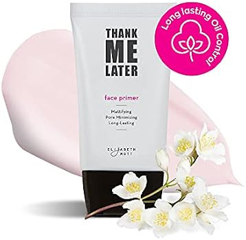 Elizabeth Mott Thank Me Later Face Primer - Mattifying Makeup Base Primer for Shine and Oil Contr... | Amazon (US)