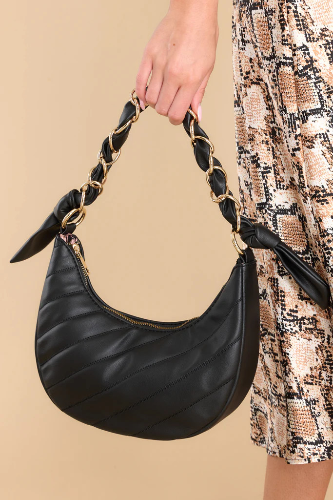 That's On Me Black Bag | Red Dress 