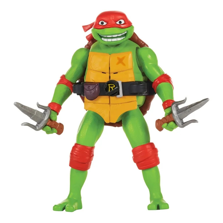 Teenage Mutant Ninja Turtles: Mutant Mayhem 5.5” Raphael Deluxe Ninja Shouts Figure by Playmate... | Walmart (US)