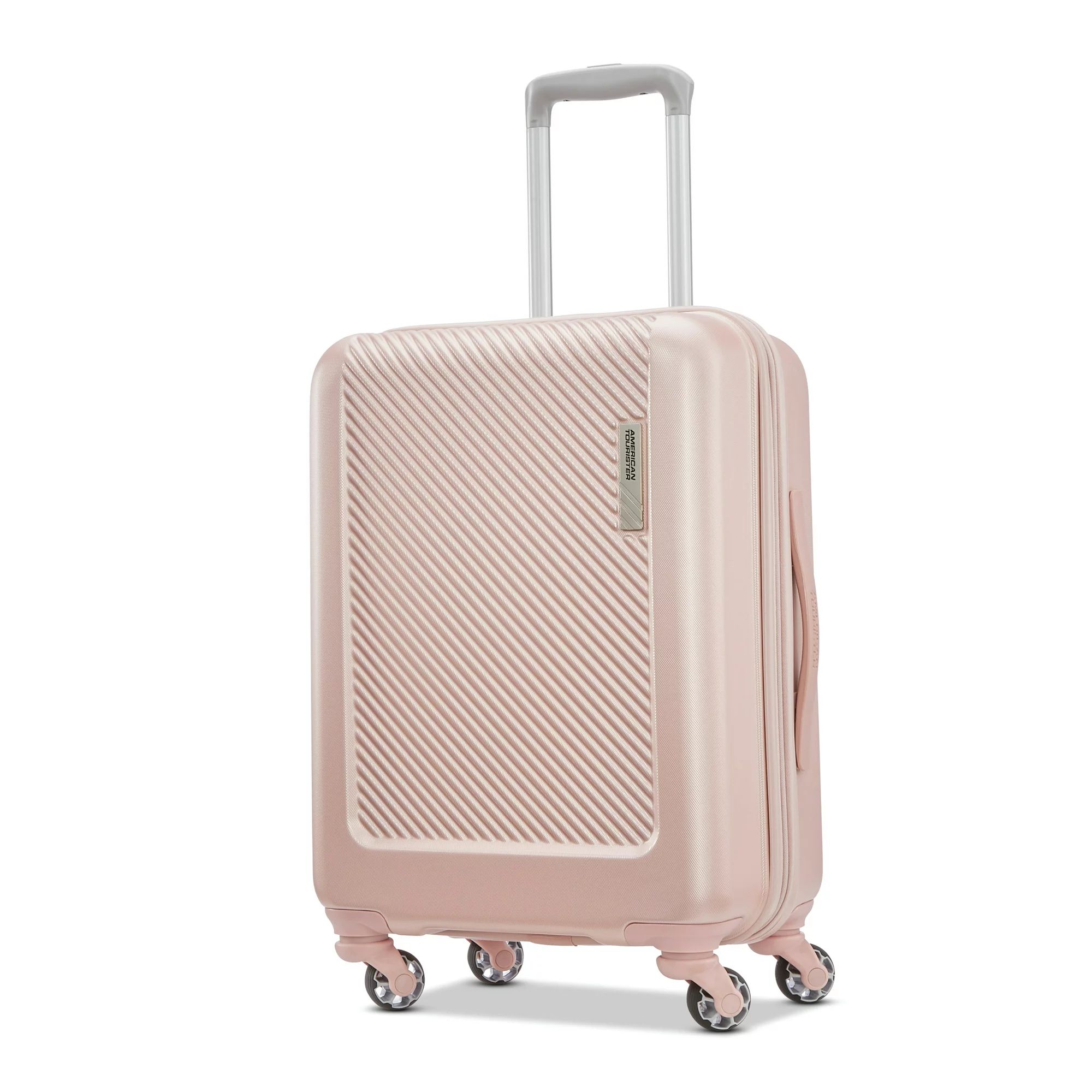 American Tourister Ikon 20" Hardside Spinner Luggage, Pink | Walmart (US)
