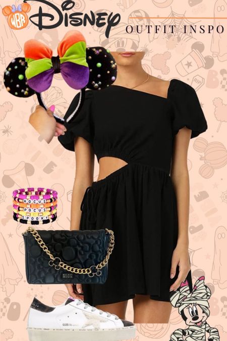 Disney fit check 
Black dress
Mickey purse
Amazon finds
Etsy Disney 

#LTKHalloween #LTKstyletip #LTKitbag