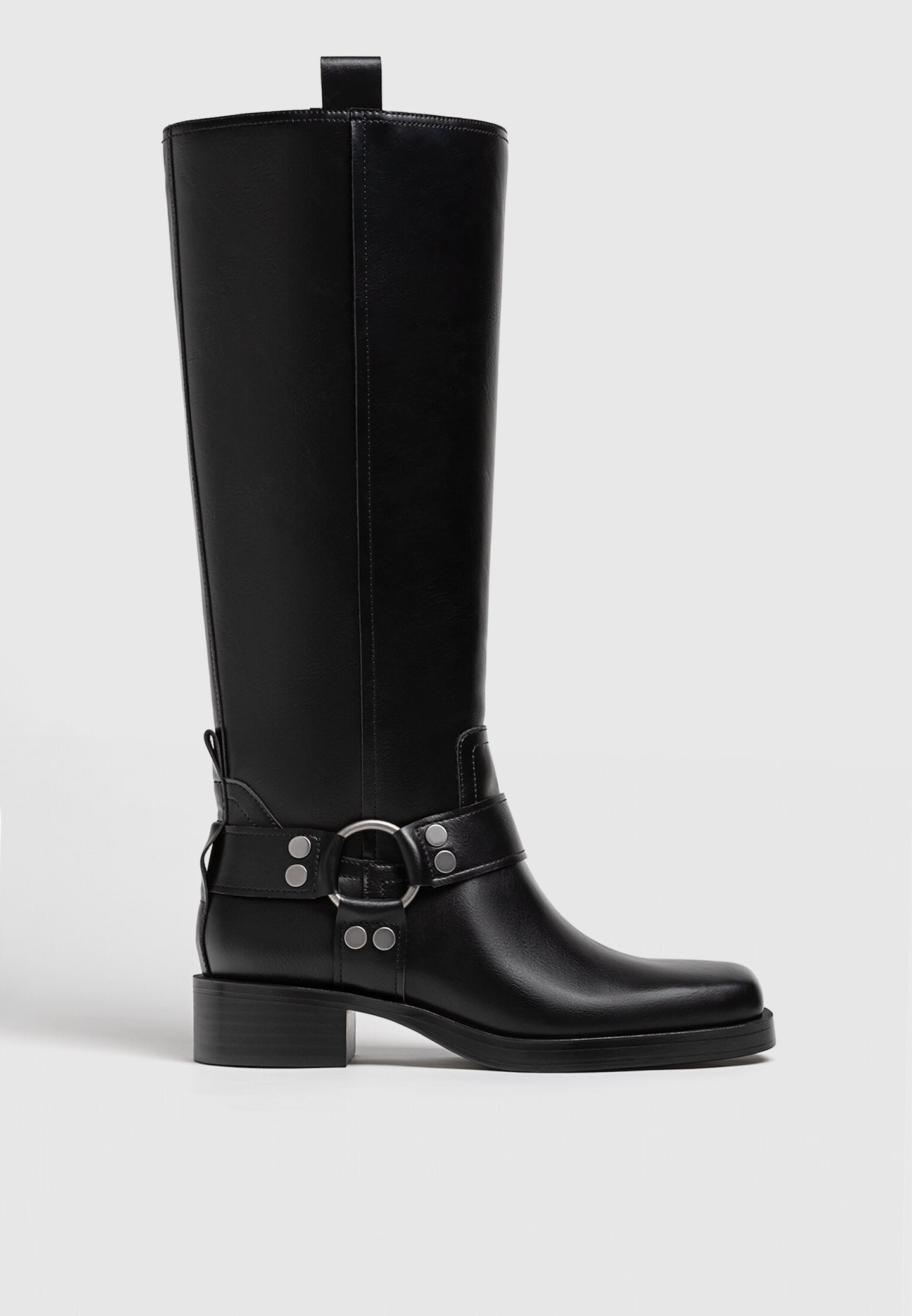 Bottes plates noires | Stradivarius (FR)