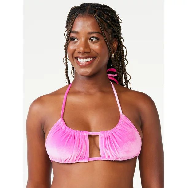 Love & Sports Women's Malibu Cut Out Bikini Top | Walmart (US)