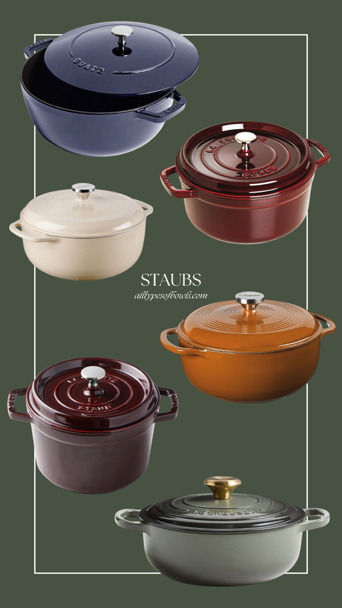 Staub options for under $300! 

#LTKHome #LTKFindsUnder100