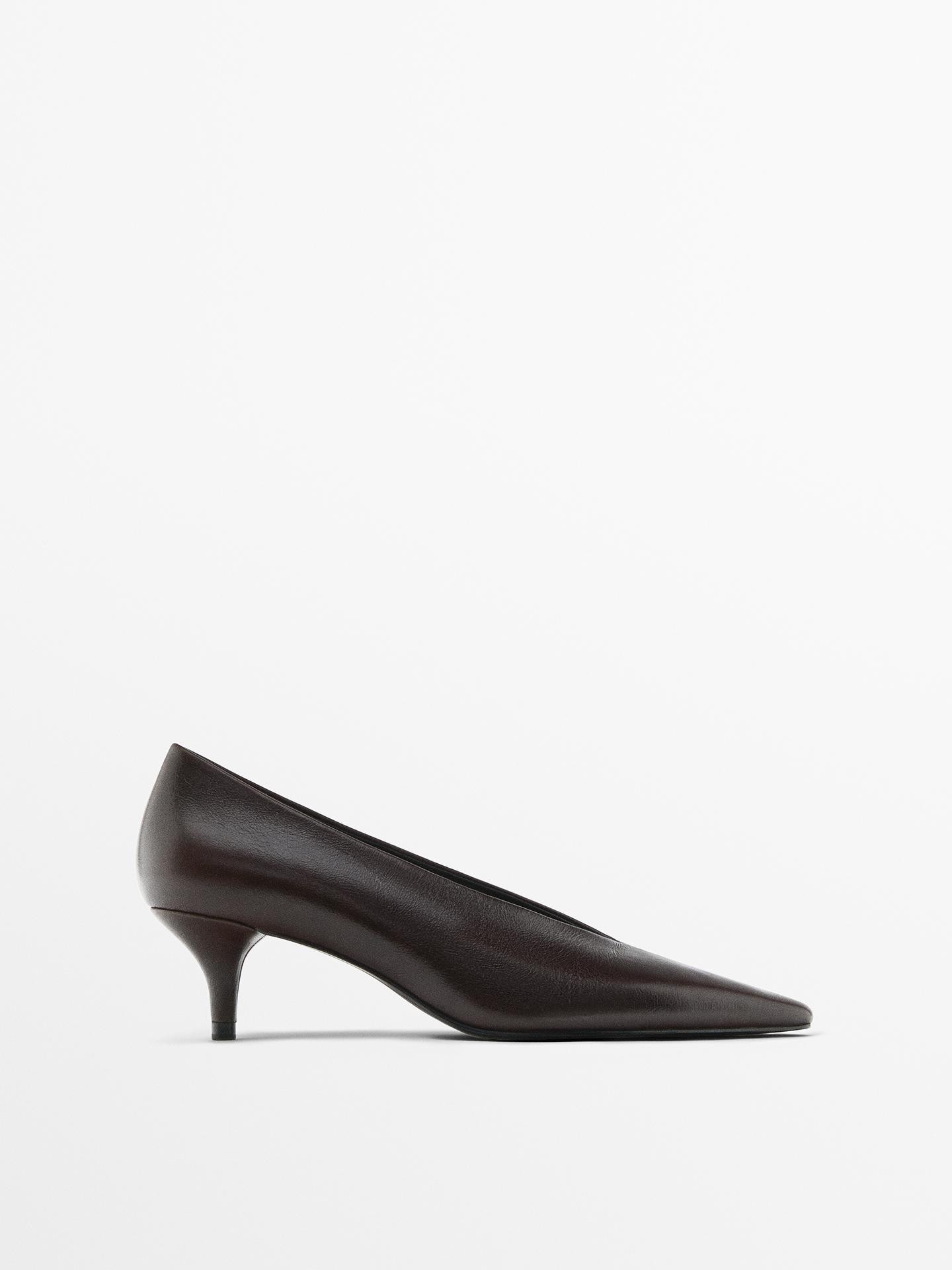 POINTED HIGH-HEEL SHOES | Massimo Dutti UK