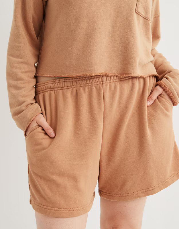 Aerie Sunday Soft Retro Gym Short | American Eagle Outfitters (US & CA)