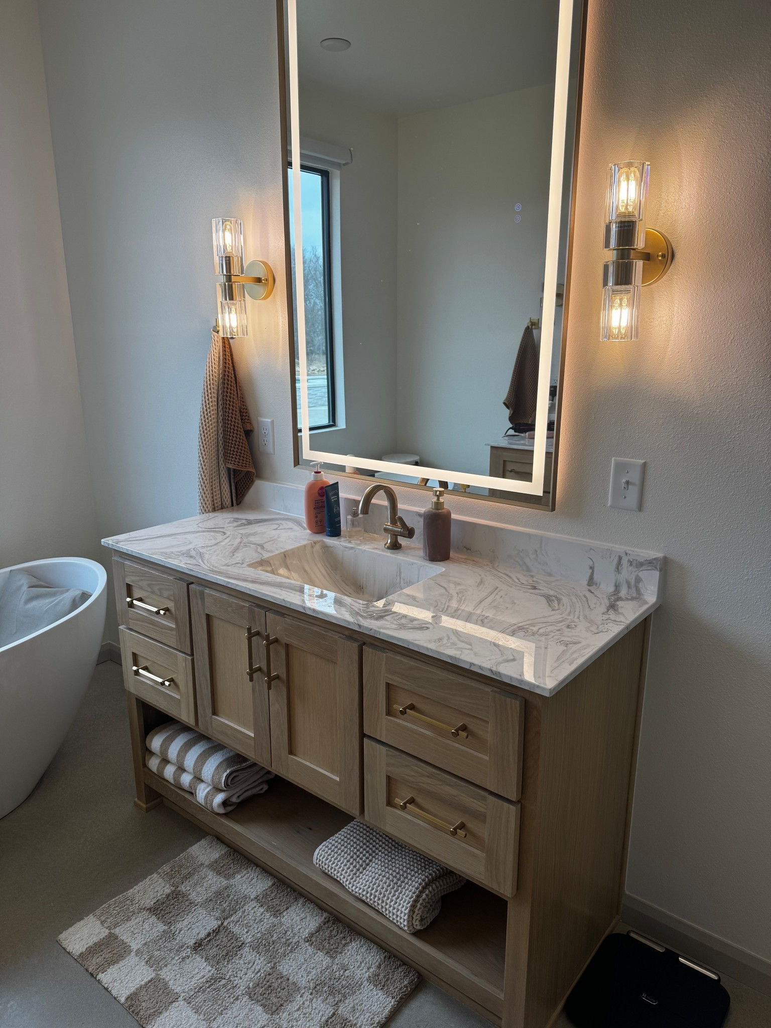 Still LOVING out master bathroom 😍 all items linked here! 

#LTKHome