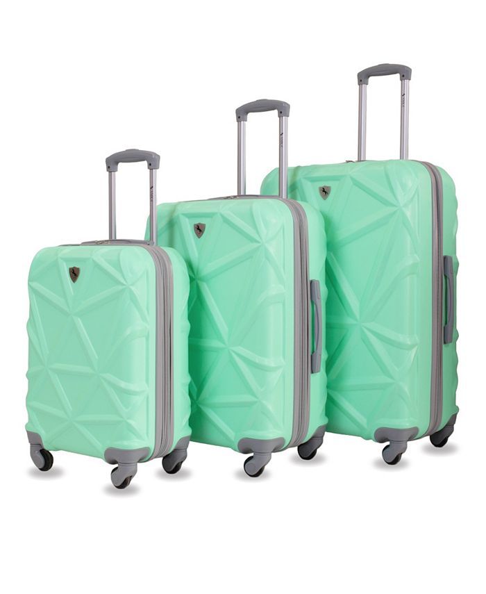 AMKA Gem 3-Pc. Hardside Luggage Set & Reviews - Luggage Sets - Luggage - Macy's | Macys (US)