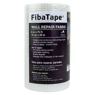 Saint-Gobain ADFORS FibaTape 6-in x 75-ft Mesh Construction Self-adhesive Joint Tape | Lowe's