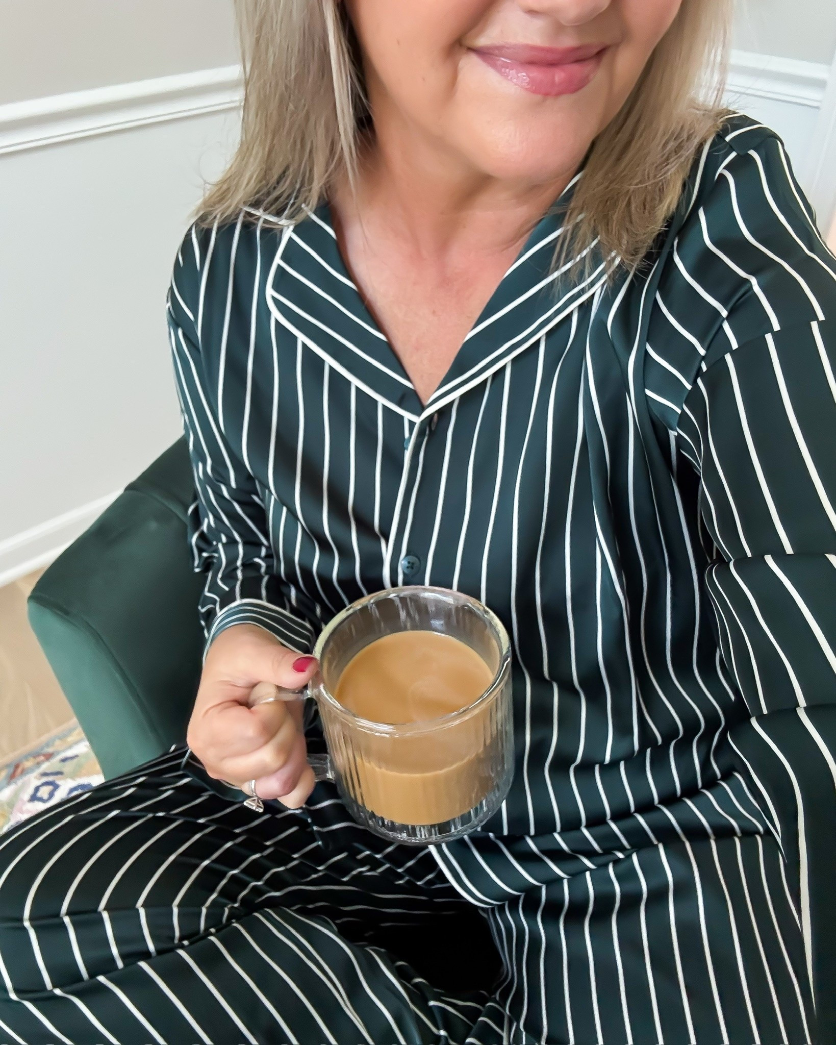 Silky PJs make bedtime feel a little more luxurious ✨ I love the smooth, lightweight feel for cozy nights at home, slow mornings, or packing for a weekend away.

silk pajamas, silky pajama set, fall pajamas, matching pajamas, cozy loungewear, women’s pajamas, sleepwear, pajama set, fall loungewear, gift idea, lovelylifestyling

#LTKootd #LTKOver40 #LTKmorningroutine