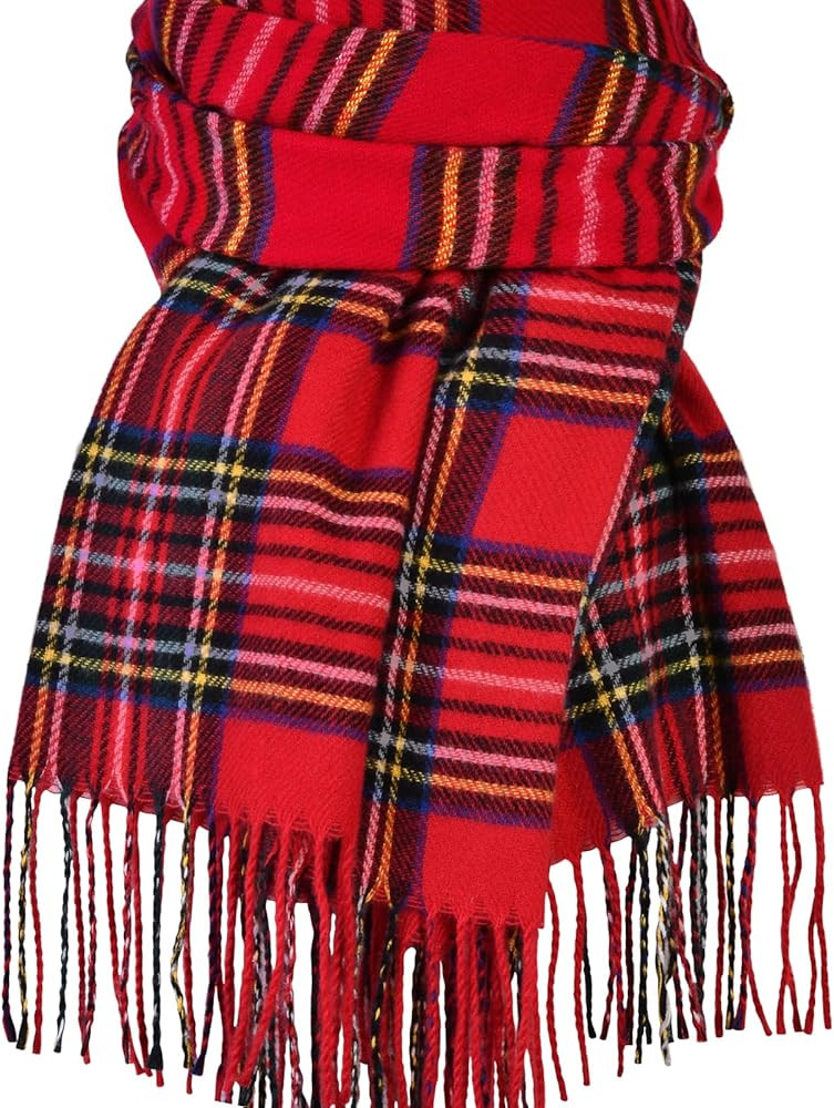 Pleneal Scarf for Women,Soft Chenille Winter Scarves, Womens Warm Thick Scarf for Cold Weather | Amazon (US)