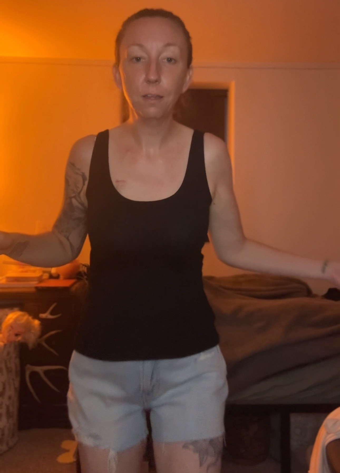 I’ll get better at remembering to take pictures of my outfit instead of screenshots from videos! Here’s one of the new outfits I got from my #OldNavy haul video! 

#LTKSeasonal #LTKFindsUnder50