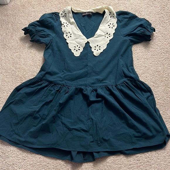 NWOT Pomander Place Peacock Green Kit Dress | Poshmark