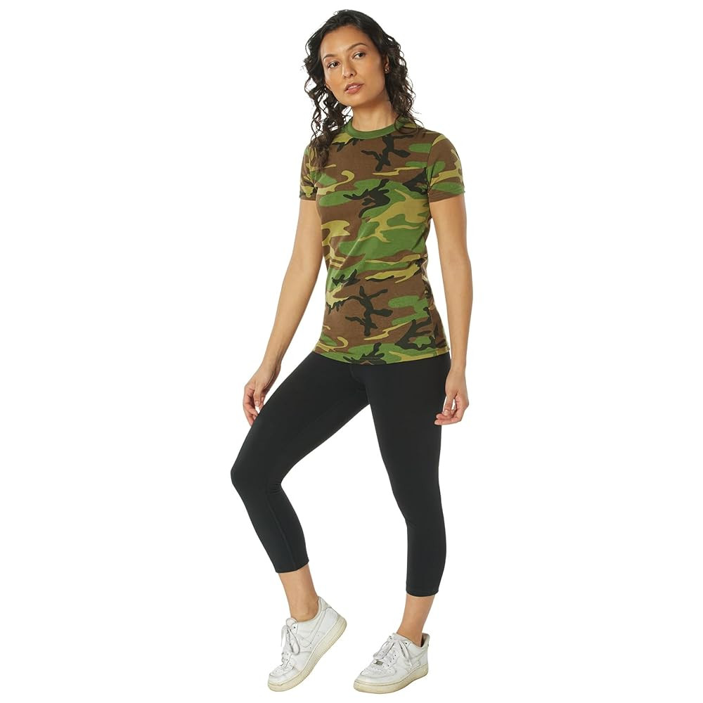 Rothco Women’s Camo T-Shirt Longer Length Shirt Causal Womens Tee Shirt Short Sleeve | Amazon (US)