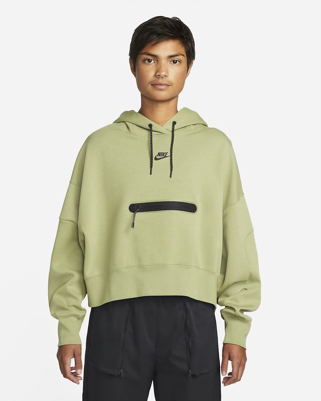 Women's Over-Oversized Crop Pullover Hoodie | Nike (US)