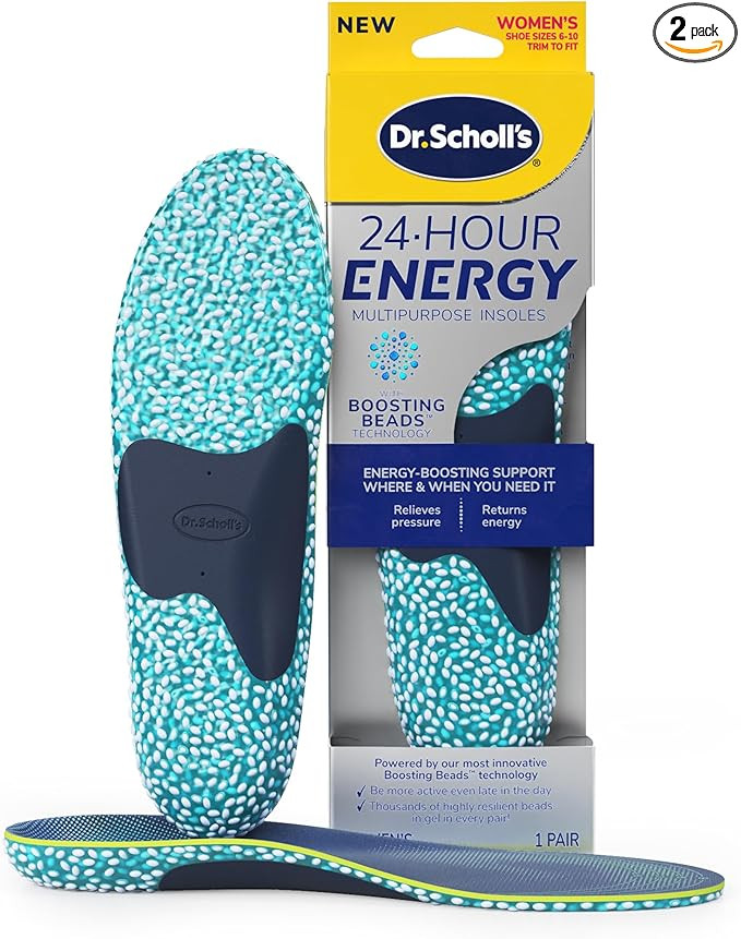Dr. Scholl's® 24-Hour Energy Multipurpose Insoles, Returns Energy with Every Step, Relieves Foot... | Amazon (US)