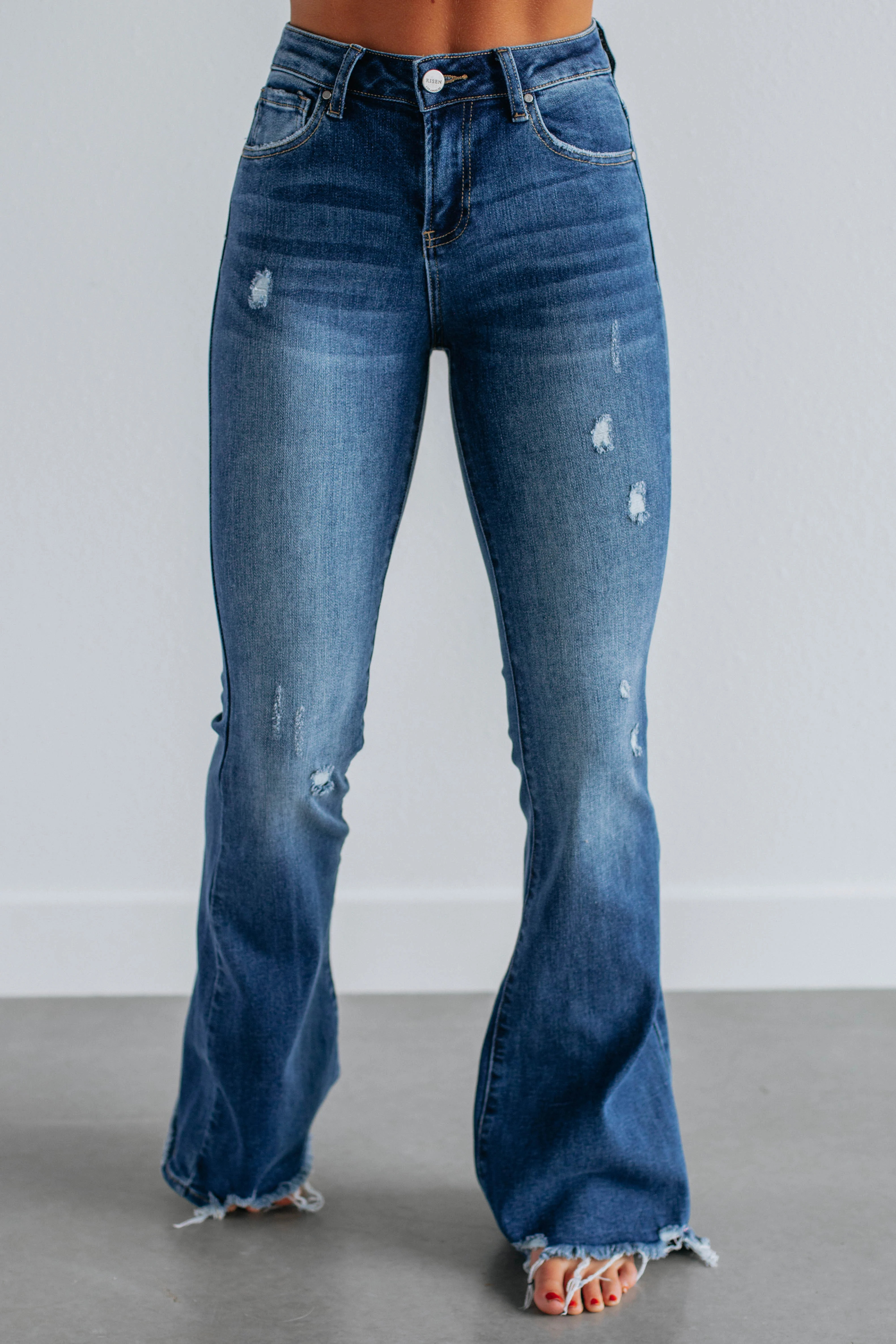 Samiya Risen Jeans - Dark Wash | Wild Oak Boutique