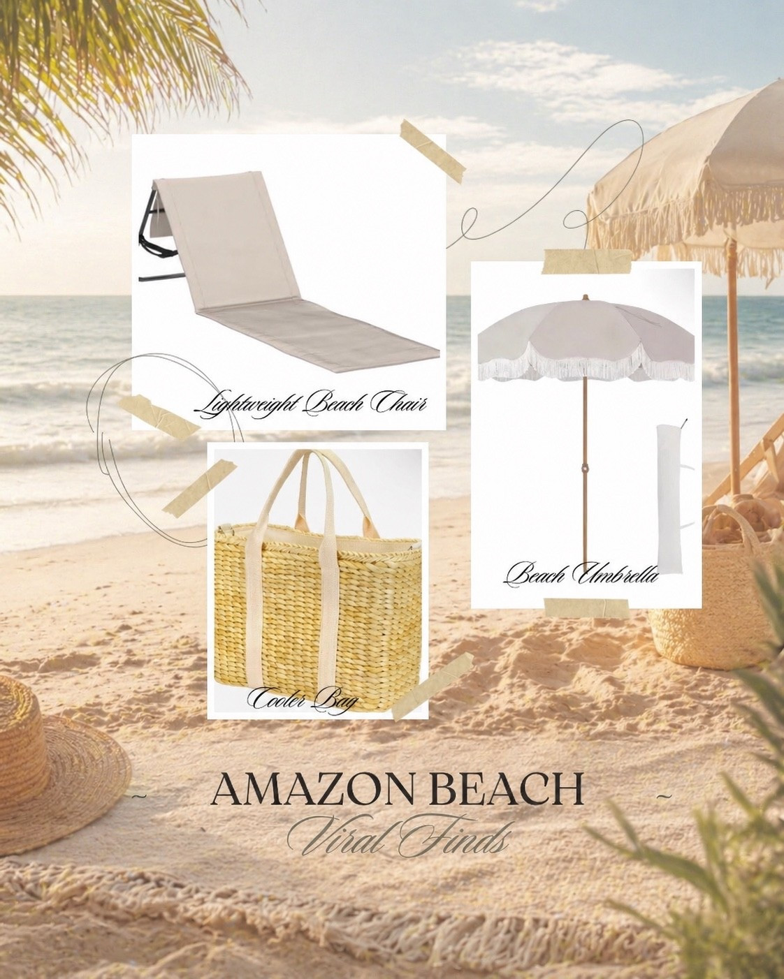 coastal vibes without the designer price ☀️🌊
these amazon beach finds are giving luxury beach day energy 😮‍💨✨

lightweight chair, chic umbrella, and the cutest cooler bag = your setup done for you

shop everything here 🤍


#LTKSeasonal #LTKSwim #LTKTravel