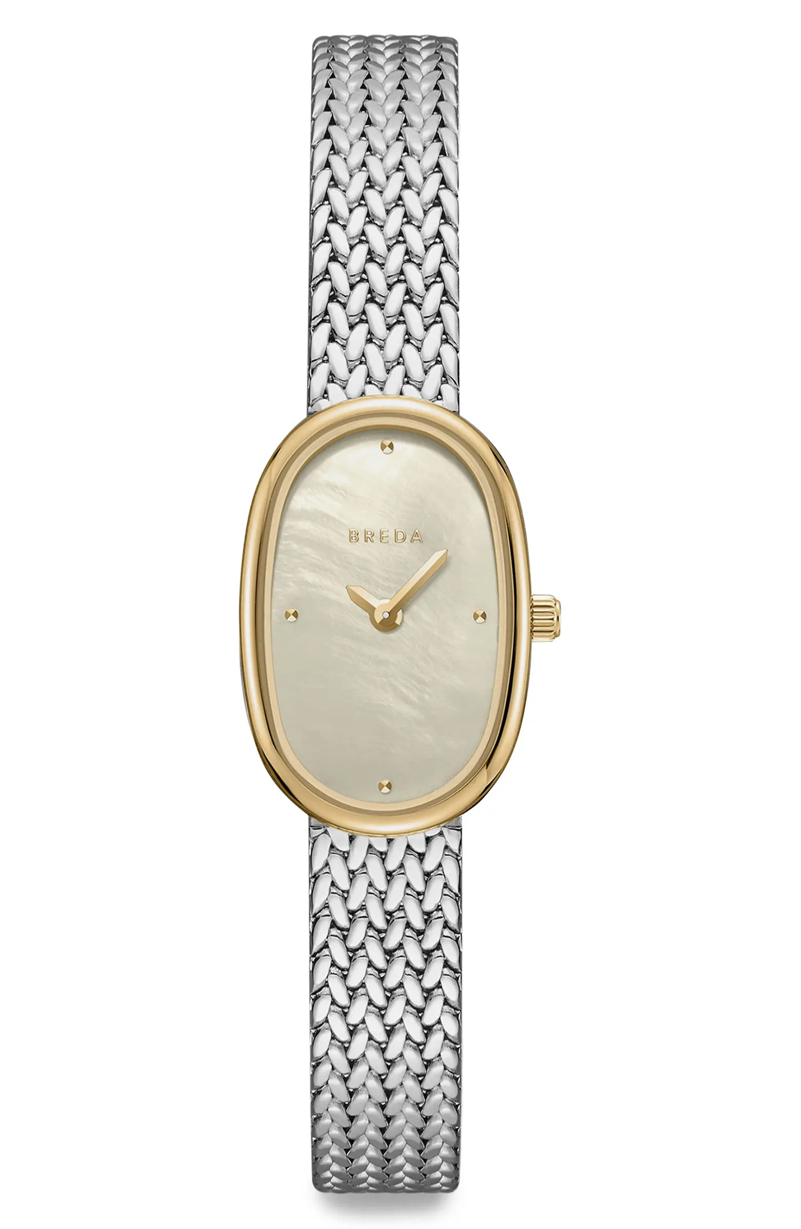 Jane Tethered Mesh Strap Watch, 18mm | Nordstrom