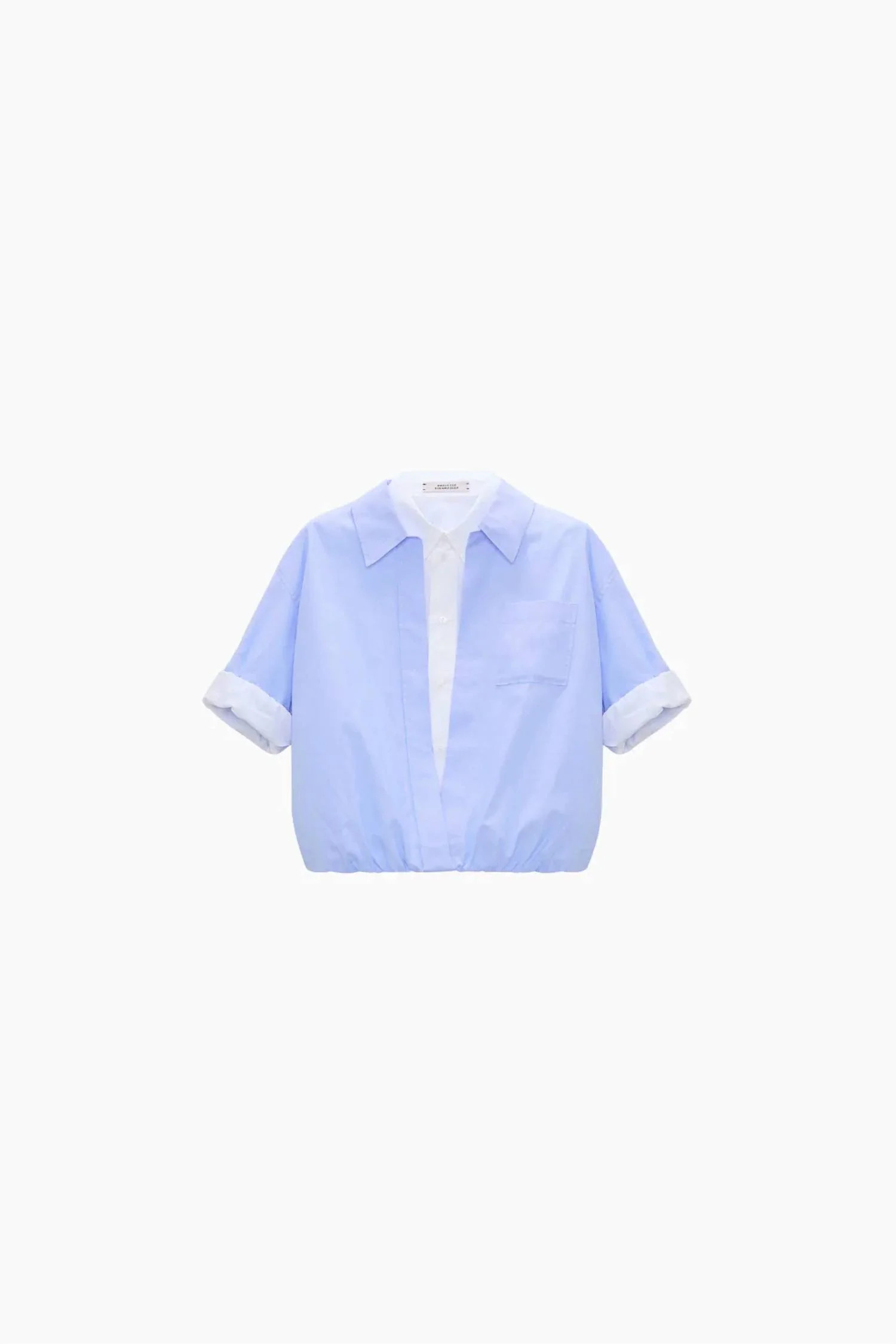 Women's Powerful Ease Shirt In Oxford Blue | Shop Simon