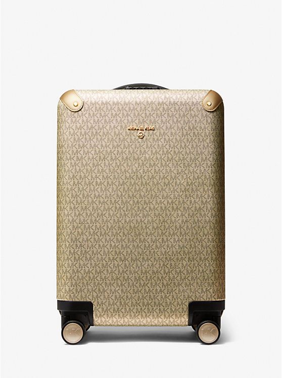 Metallic Logo Suitcase | Michael Kors US