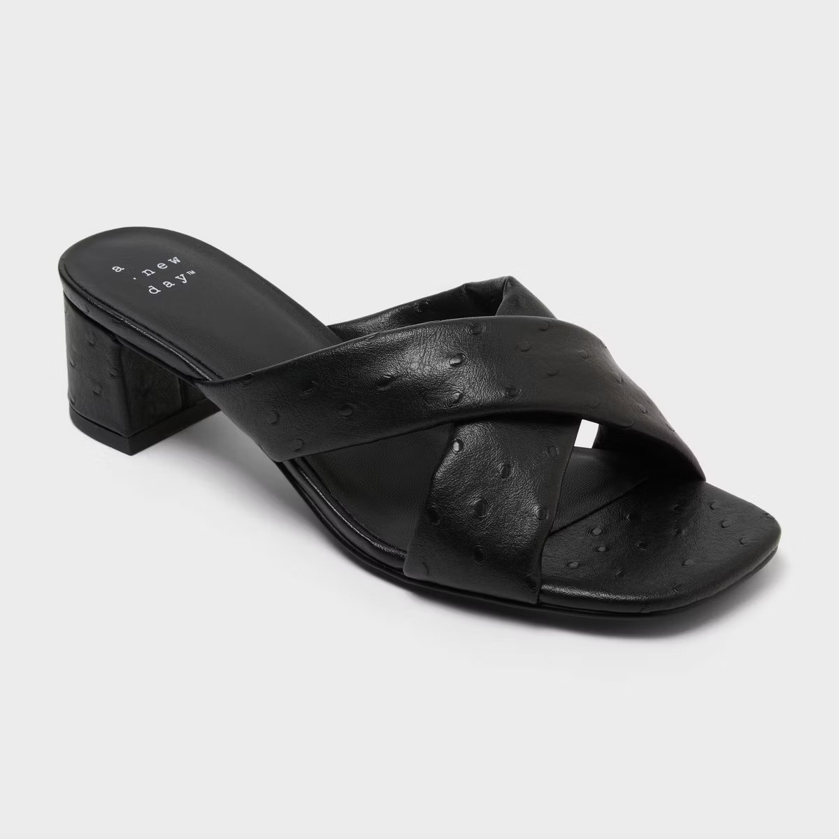 Women's Kelly Slide Heels - A New Day™ Burgundy 8.5 | Target