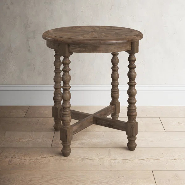 Jacob Solid Wood Top End Table | Wayfair North America