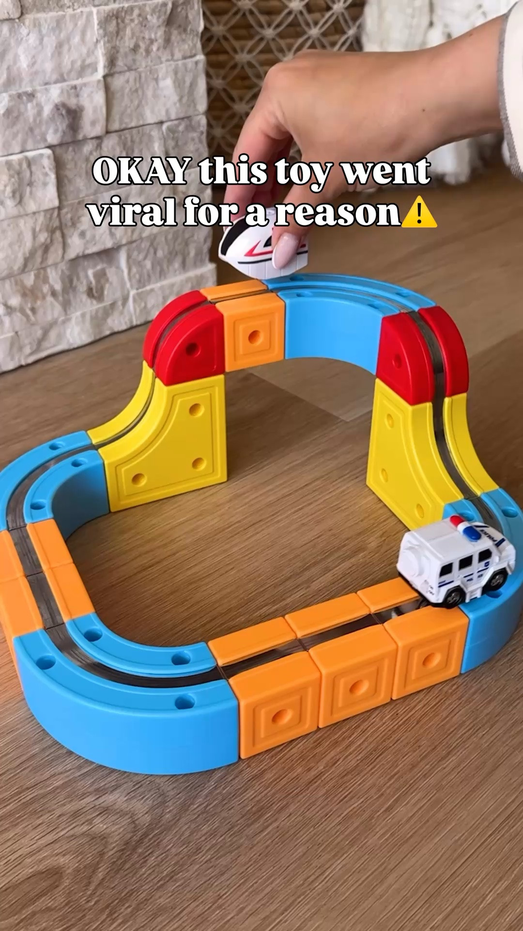 This magnetic train building set is one of the coolest toys we’ve added to our playroom 🚂 kids can build endless track designs then watch the little magnetic cars race around for hours! Parents, you NEED this toy if you’re looking for screen free activities for your kids ✨

#LTKKids #LTKHome #LTKSaleAlert