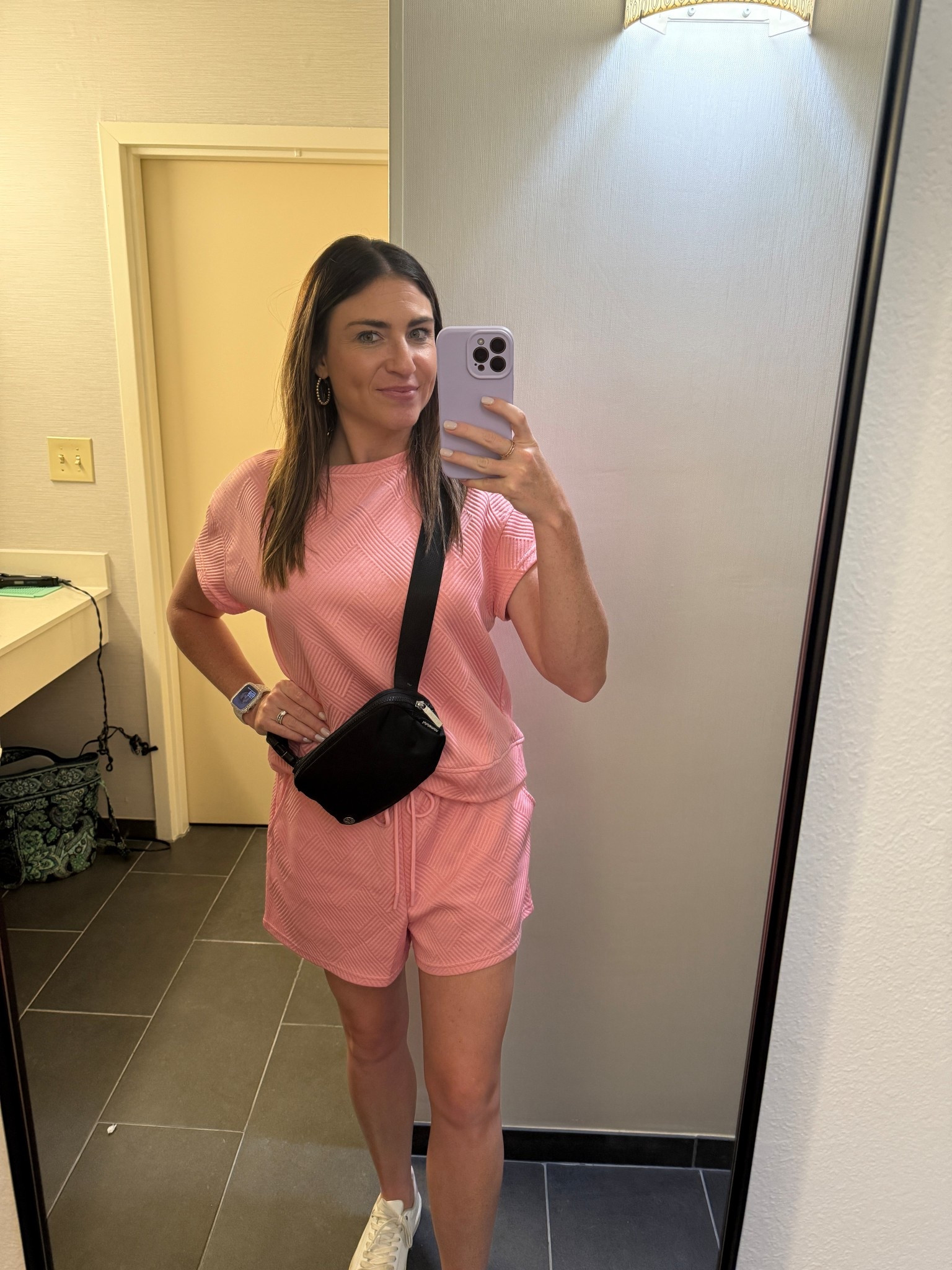 This pink set is so easy to throw on and go. You can dress it up or down, and the sneakers are a must have! 

#LTKFindsUnder50 #LTKSeasonal #LTKActive