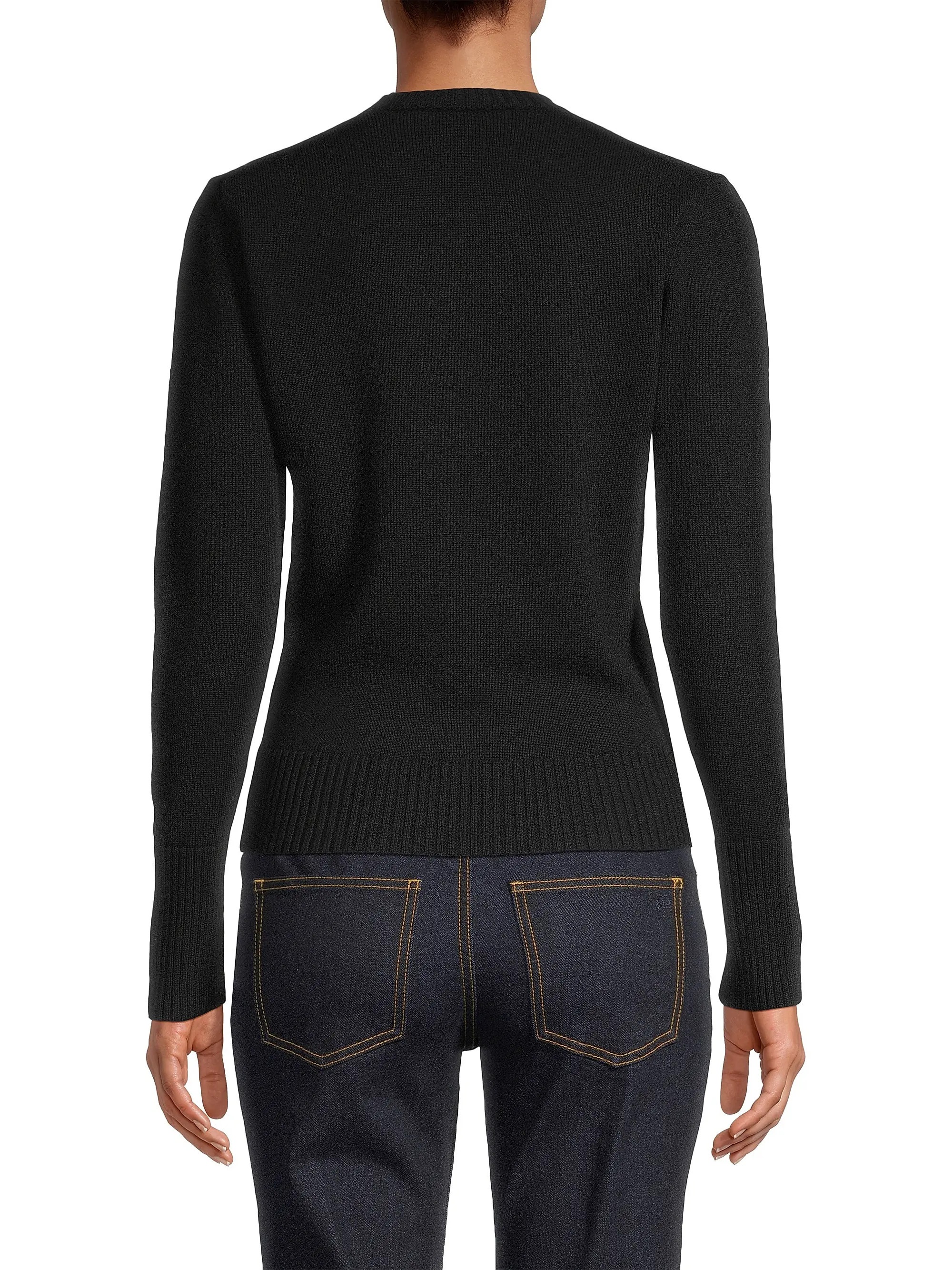 Cashmere Logo Sweater | Saks Fifth Avenue